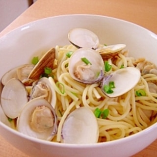 簡単♪はまぐりのパスタ